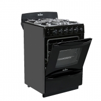 COCINA FLORENCIA 56CM ACERO 4H REJILLA DE FUNDICION  EFICIENCIA CLA FLOR 5558