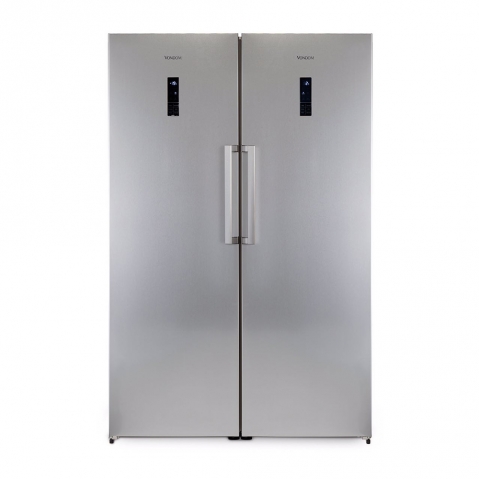 HELADERA Y FREEZER VONDOM PLATINUM HEL185 + FR185 COM185