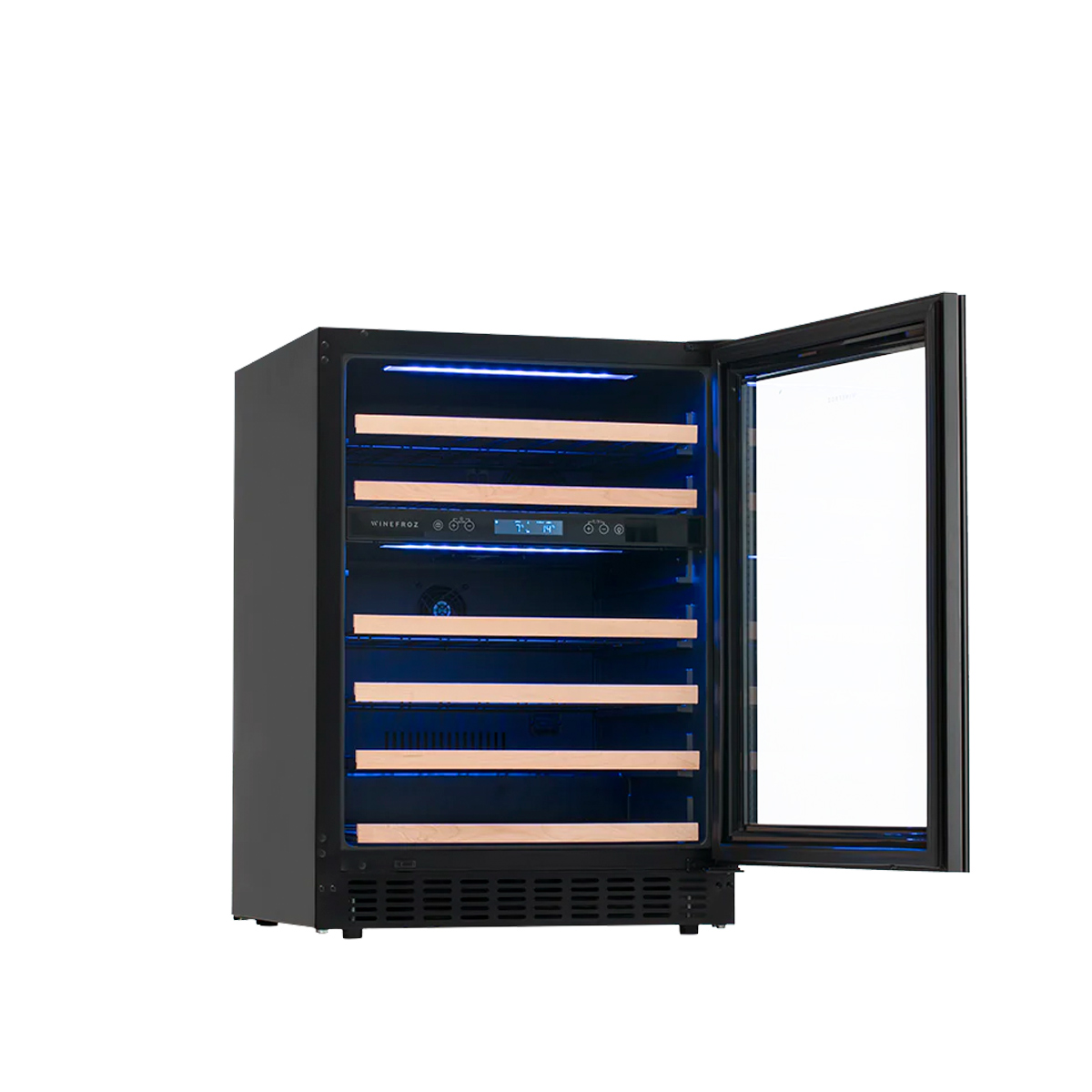 CAVA WINEFROZ 46 BOT  DOBLE TEMPERATURA GLASS GD300D Winefroz
